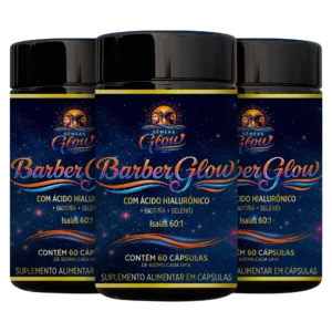 Barber Glow kit com 3 unidades