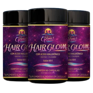 Hair Glow Kit com 3 unidades