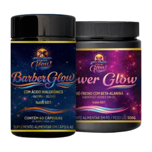 Combo Força & Estilo com Barber Glow + Power Glow
