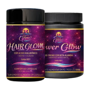 Combo Beleza & Energia com Hair Glow + Power Glow