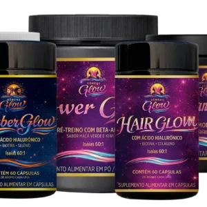 Combo ativação total com Hair + Colágeno + Barber + Power + Performance