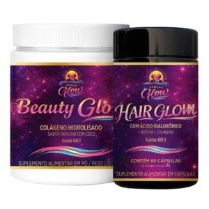 Combo Beleza Radiante com Hair Glow + Beauty Glow
